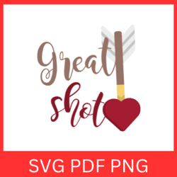 great shot svg, valentine's day svg, shot svg, cupid angel love svg, love angel flying, cupid shot svg clipart