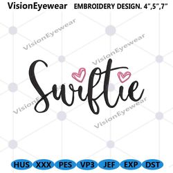 swifties embroidery design, taylor eras tour embroidery design file, taylor world tour embroidery instant files, music e