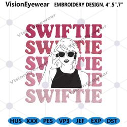 swiftie embroidery design, swiftie est 1989 embroidery files download, the eras tour embroidery design files taylor swif