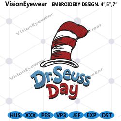 dr seuss day machine embroidery design download, happy birthday dr seuss embroidery digital instant, dr seuss embroidery