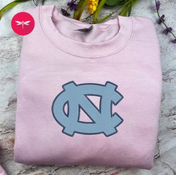 ncaa north carolina tar heels embroidered hoodie, ncaa team embroidered sweatshirt,  ncaa embroidered football fncaa09