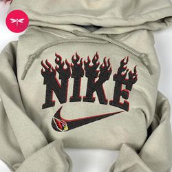 nike nfl arizona cardinals emboidered hoodie, nike nfl embroidered sweatshirt, nfl embroidered football, nike nk01d