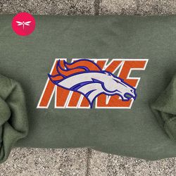 nike nfl denver broncos embroidered hoodie, nike nfl embroidered sweatshirt, nfl embroidered football, nike nk10f