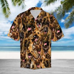 Belgian Malinois Hawaiian Shirt Summer Button Up