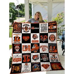 cincinnati bengals sherpa fleece quilt blanket bl0147 - wisdom teez.jpg