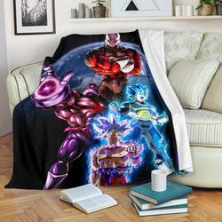 dragon ball anime sherpa fleece quilt blanket bl2916