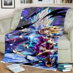 dragon ball legends sherpa fleece quilt blanket bl2508