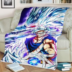 dragon ball sherpa fleece quilt blanket bl1602