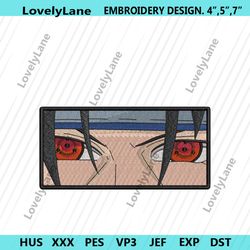 itachi box eyes embroidery design anime itachi file