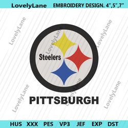 pittsburgh steelers embroidery design, nfl embroidery designs, pittsburgh steelers embroidery instant file