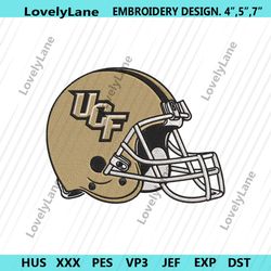 ucf knights helmet embroidery instant download.