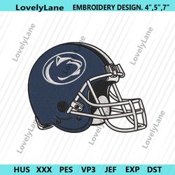 penn state nittany lions helmet embroidery digitizing instant download.