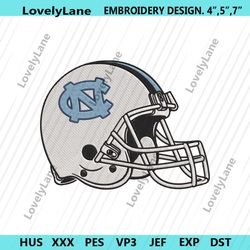 north carolina tar heels helmet machine embroidery download