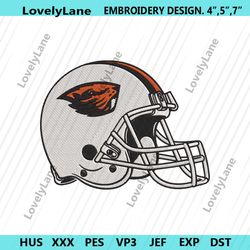 oregon state beavers helmet embroidery digitizing instant download
