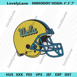 ucla bruins helmet embroidery instant download