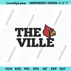 louisville cardinals embroidery files, ncaa embroidery files, louisville cardinals file