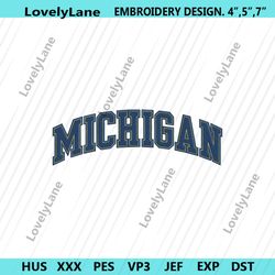 michigan wolverines embroidery design, ncaa embroidery designs, michigan wolverines embroidery instant file
