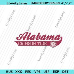 alabama crimson tide embroidery design, ncaa embroidery designs, alabama crimson tide embroidery instant file