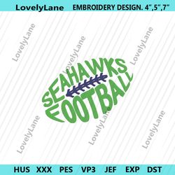 seattle seahawks embroidery files, nfl embroidery files, seattle seahawks file