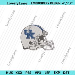 kentucky wildcats football helmet logo machine embroidery.