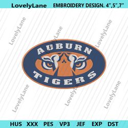 auburn tigers logo embroidery design, auburn tigers embroidery, ncaa embroidery designs