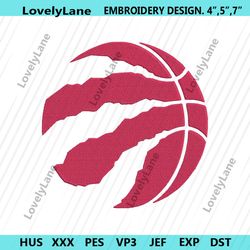 toronto raptors logo symbol embroidery files, toronto raptors embroidery design, nba logo team design machine embroidery