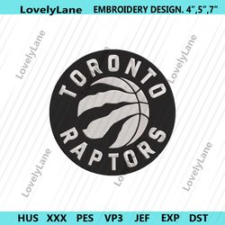 toronto raptors logo nba machine embroidery design, toronto raptors embroidery design, logo nba team digital embroidery