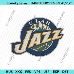 nba utah jazz logo machine embroidery download, utah jazz logo embroidery design, nba utah jazz logo embroidery download