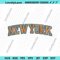 new york knicks embroidery digital download, new york knicks machine embroidery instant design, new york knicks embroide