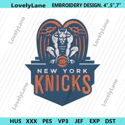 new york knicks machine embroidery digital design, new york knicks embroidery, new york knicks embroidery downloads