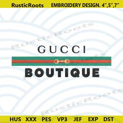 gucci boutique bold embroidery instant download