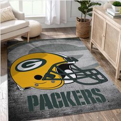 green bay packers football nfl football team area rug for gift bedroom rug home decor floor decor 1