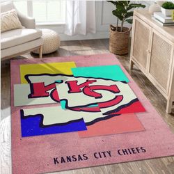 Kansas City Chiefs NFL Area Rug Bedroom Rug Christmas Gift US Decor 2