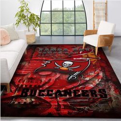 tampa bay buccaneers area rug football floor decor the us decor