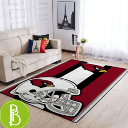 arizona cardinals nfl team logo helmet rug nice gift for living room carpet