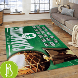 Boston Celtics Champions Nba Living Room Carpet Rug Perfect Home Decor For Fans