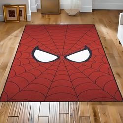 vortex rug spiderman rug, vortex spider man rug, avenger rug, super hero rug, kids room rug, floor rug, custom kids rug