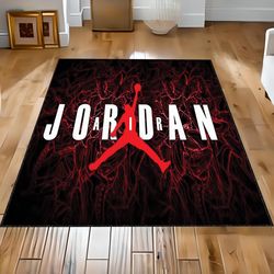 airjordan rug, air jordan rug, michael jordan rug, popular rug, fantastic rug, nba rug, legend rug, red rug, custom rug