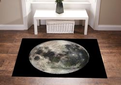 moon rug, night rug, moon pattern rug, moon theme rug, night theme rug, soft rug, iconic rug, popular rug, custom rug
