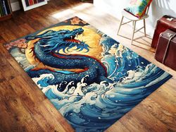 mystic rug,moon rug,mystic theme rug,moon pattern rug,night rug,night theme rug,area rug,custom rug, indoor rug