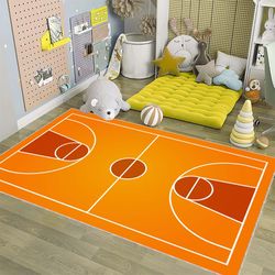 basketball court rug, basketball rug, sports rug, basketball era rug