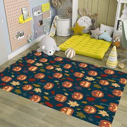 halloween, halloween rug, seamless pumpkin rug, pumpkin rug, pumpkin halloween rug