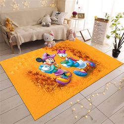 daisy duck rug, minnie mouse, minimalist rug, kids rug, kids room, modern room rug, outdoor rug, popular rug, child room