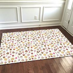 fruit kitchen rug, kitchen rug, fruit rug, popular rug, home decor rug, modern rug, gift rug, christmas gift rug
