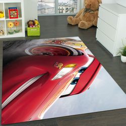 lightning mcqueen rug, movie rug, kids room rug, popular rug, home decor rug, modern rug, gift rug, christmas gift rug