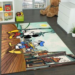 mickey mouse rug, cartoon rug, kids room rug, popular rug, home decor rug, modern rug, gift rug, christmas gift rug