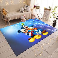 mickey mouse rug,donald duck rug,cute rug,kids room rug,baby room decor,popular rug, nursery rug,gift for kids