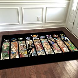 popular anime rug, manga rug, kids room rug, popular rug, home decor rug, modern rug, gift rug, christmas gift rug
