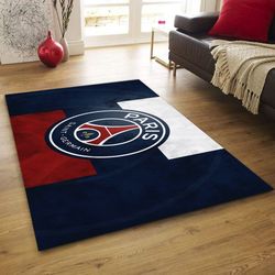 psg fc rug, football rug, sports rug, popular rug, home decor rug, modern rug, gift rug, christmas gift rug, area rug