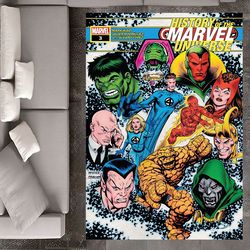 avengers superhero themed marvel comic book rug, fantastic cartoon mat, marvel room rug, super heros rug, marvel rug